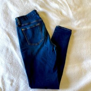 7 for all mankind high waist skinny jeans